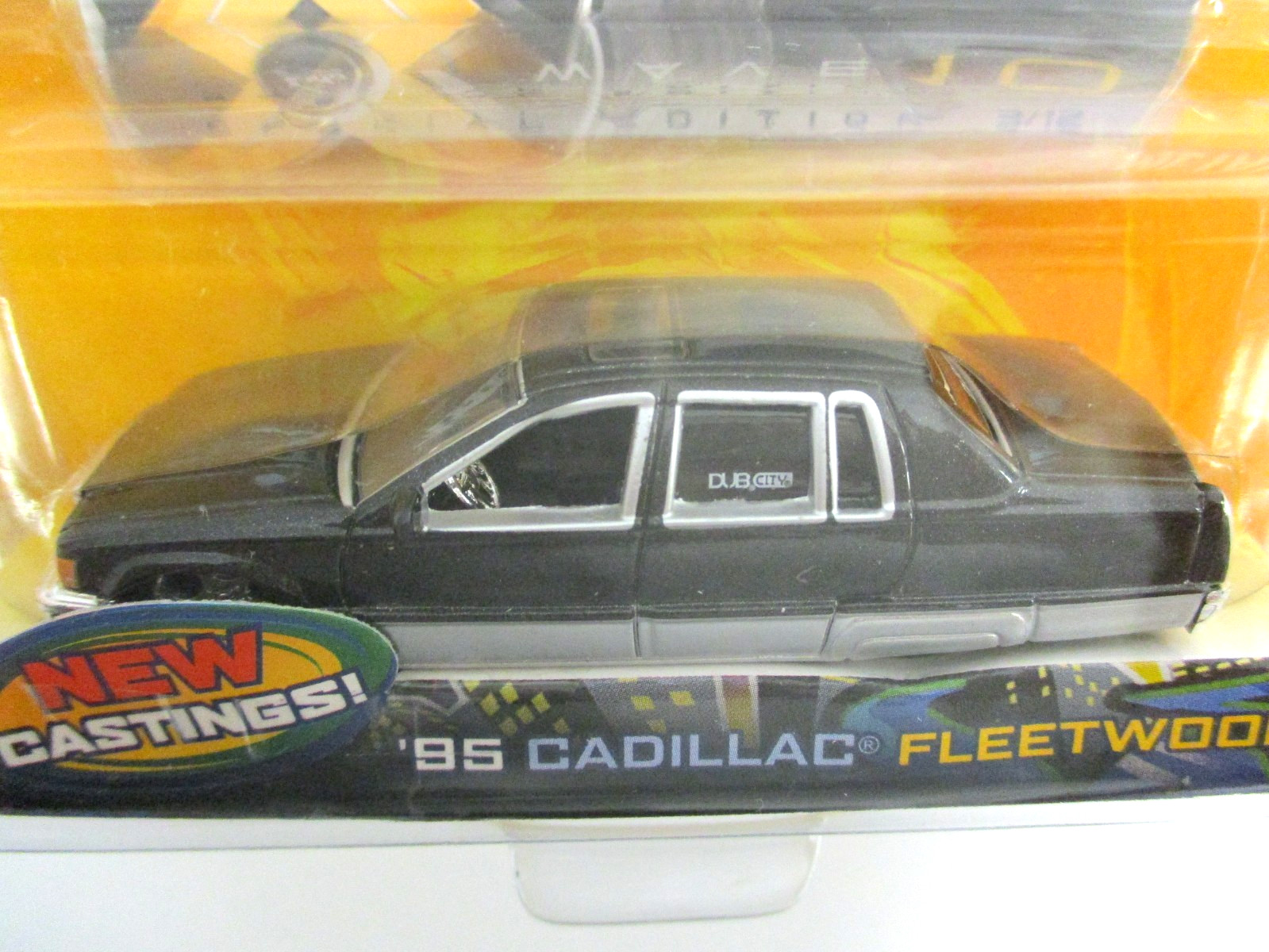 JADA – DUB CITY OLD SKOOL – 1995 CADILLAC FLEETWOOD BROUGHAM LOWRIDER – 1/64