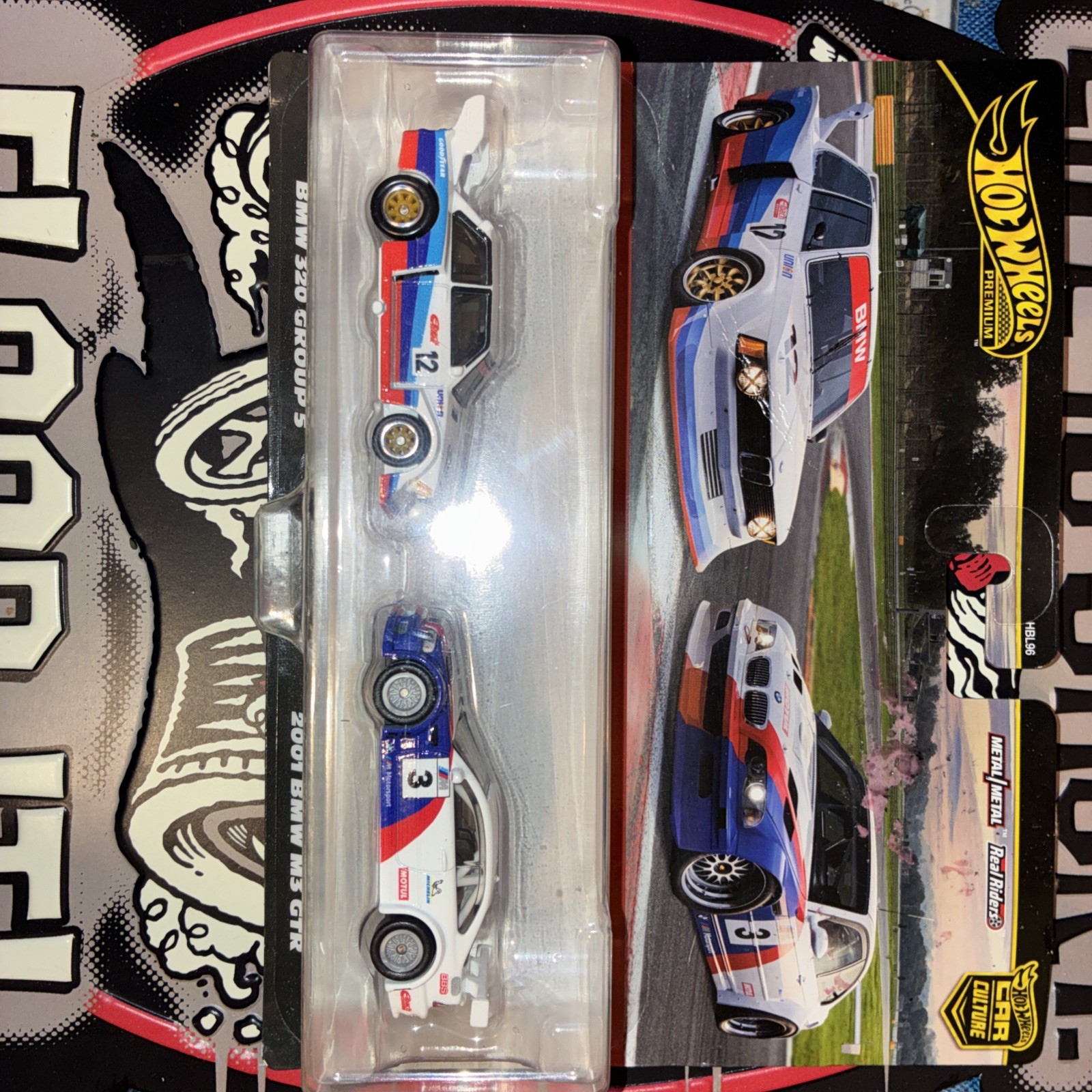 2025 Hot Wheels Premium Car Culture 2 Pack BMW 320 Group 5 & 2001 BMW M3 GTR
