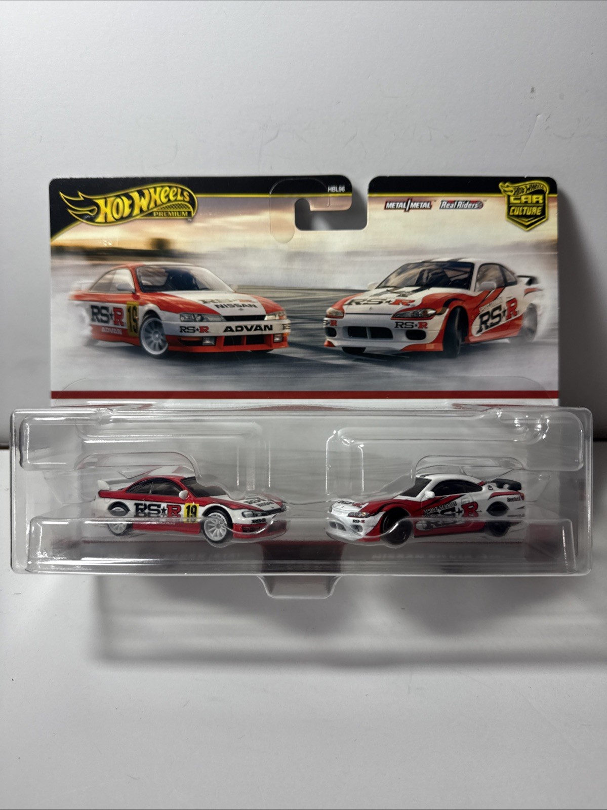 Hot Wheels Nissan 240SX S14 and S15 RSR 2 Pack HRR84-956N 1/64