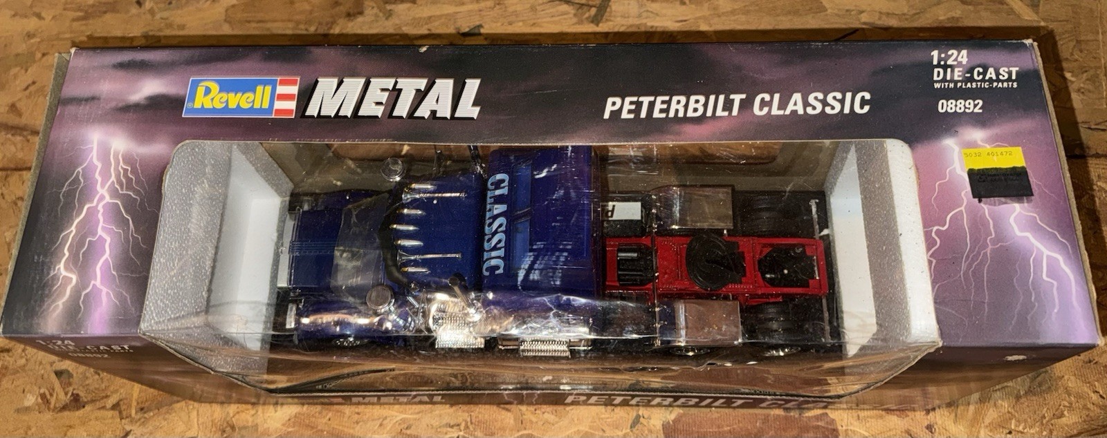 Revell Metal 1:24 Die-Cast Peterbilt 359 Classic Tractor Trailer Semi Truck