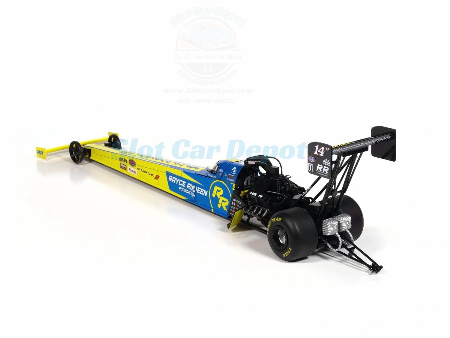 Auto World 2025 Tony Stewart Rayce Rudeen Dragster 1:24 Scale AWN052