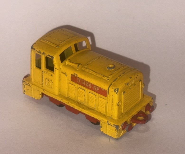 MATCHBOX LESNEY SUPERFAST Loose Shunter #24 (Yellow) (Car Has Play Wear)