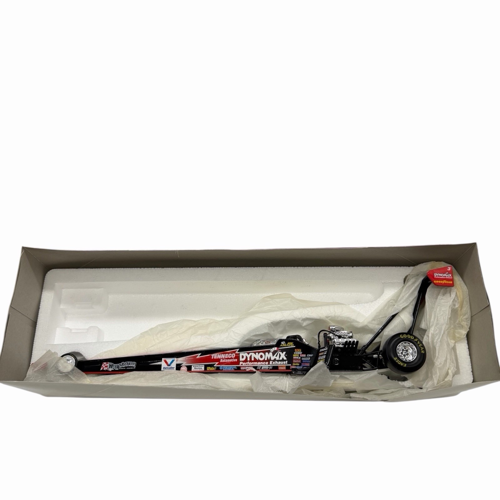 Action Joe Amato Dynomax 2000 1 Of 3000 1:24 Scale Top Fuel Dragster Mac Tools