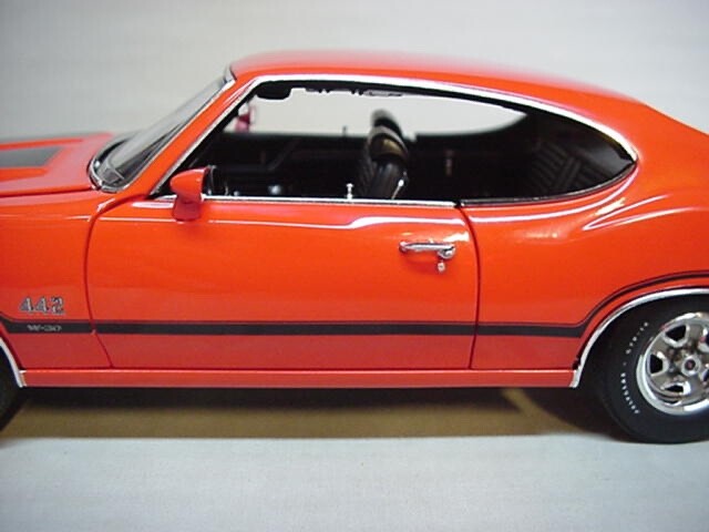 OLDS RALLY RED 442 W-30 455ci 1970 OLDSMOBILE 1/18 ACME #A1805605B LTD 150 pcs