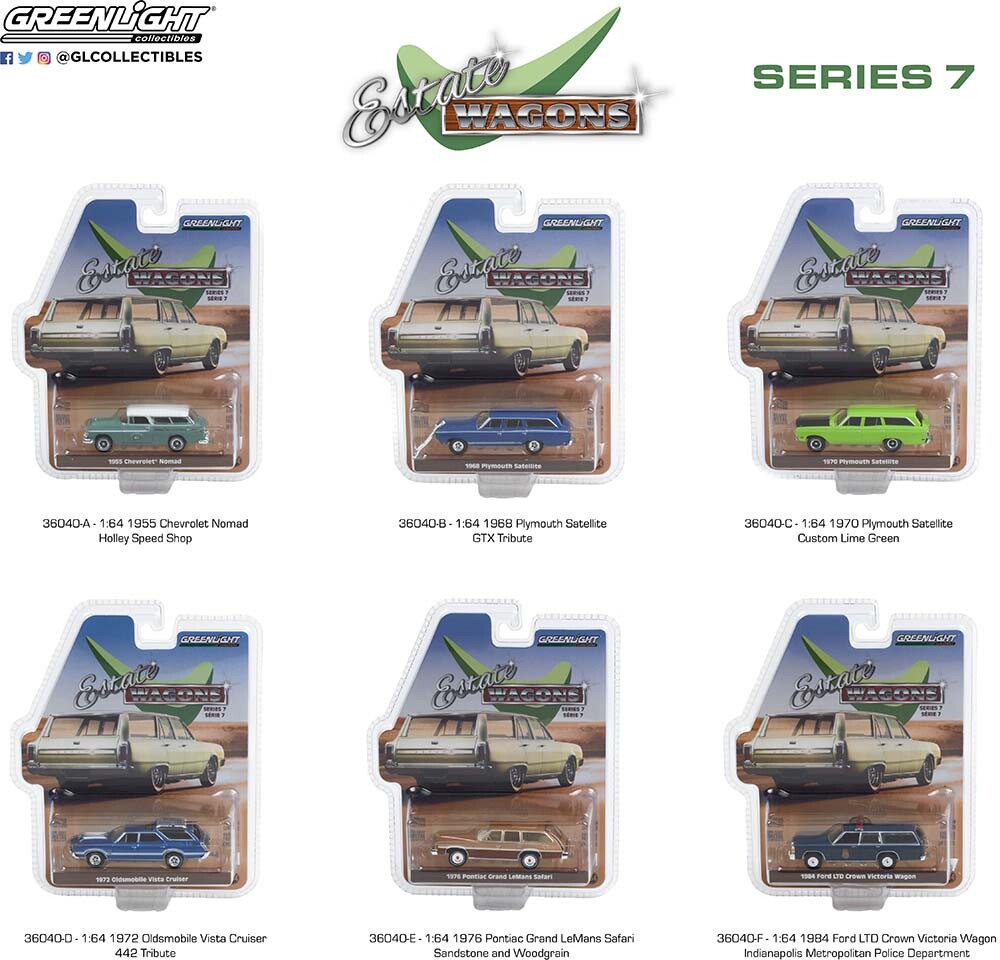 Greenlight Estate Wagons 7 – IMPD 1984 Ford LTD Crown Victoria Wagon 36040-F