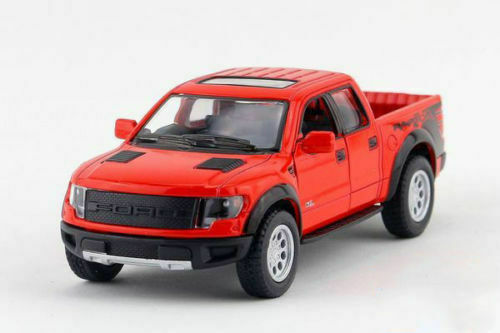 Ford 2013 F-150 SVT Raptor Supercrew, Pick Up Truck, Diecast Toy Car, 5”, 1:46