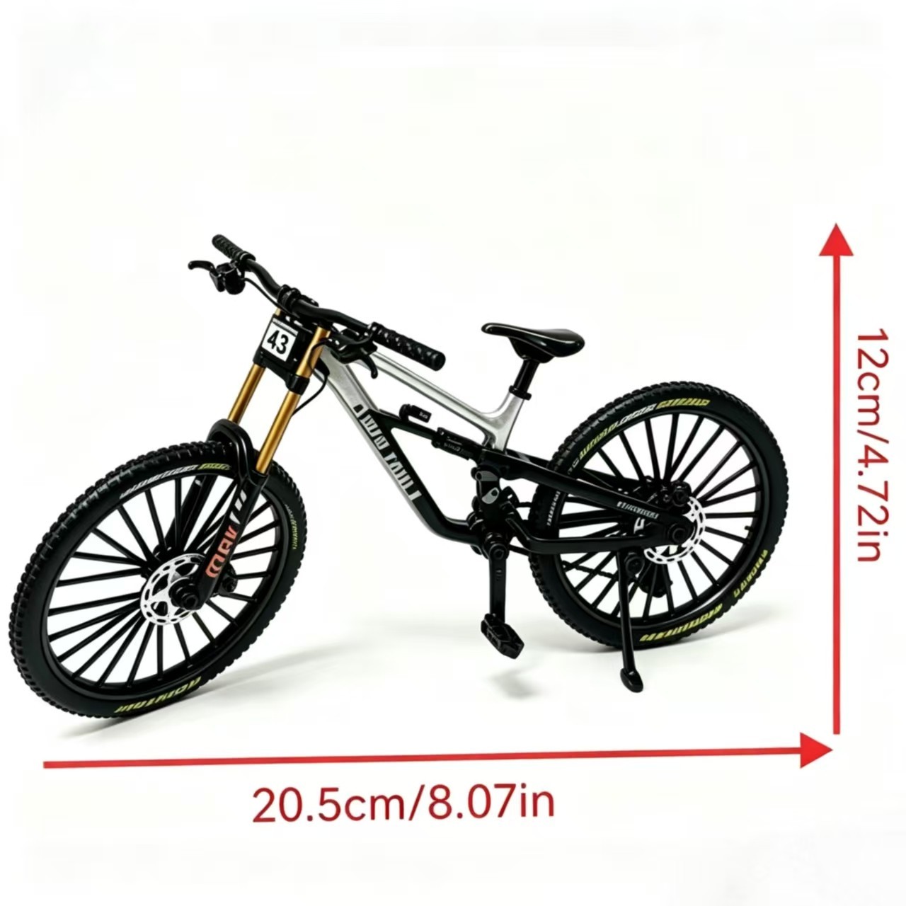 Metal Mountain Bike Model Desktop Mini Alloy Classic Bicycle Toy Die-Cast Finger