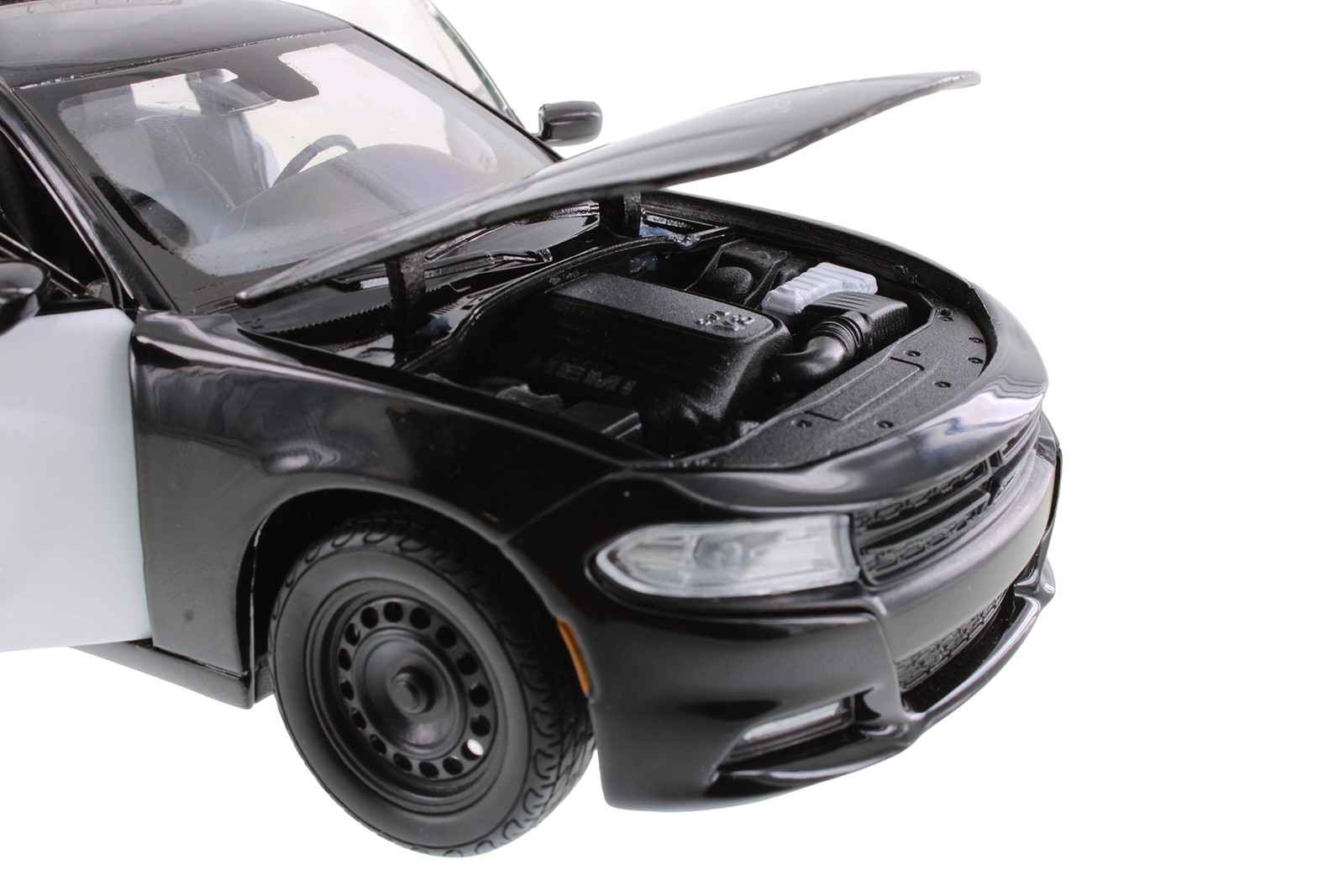 BOX OF 4 2016 DODGE CHARGER PURSUIT POLICE 1/24 DIECAST CAR SHOWCASTS 24079P/4D