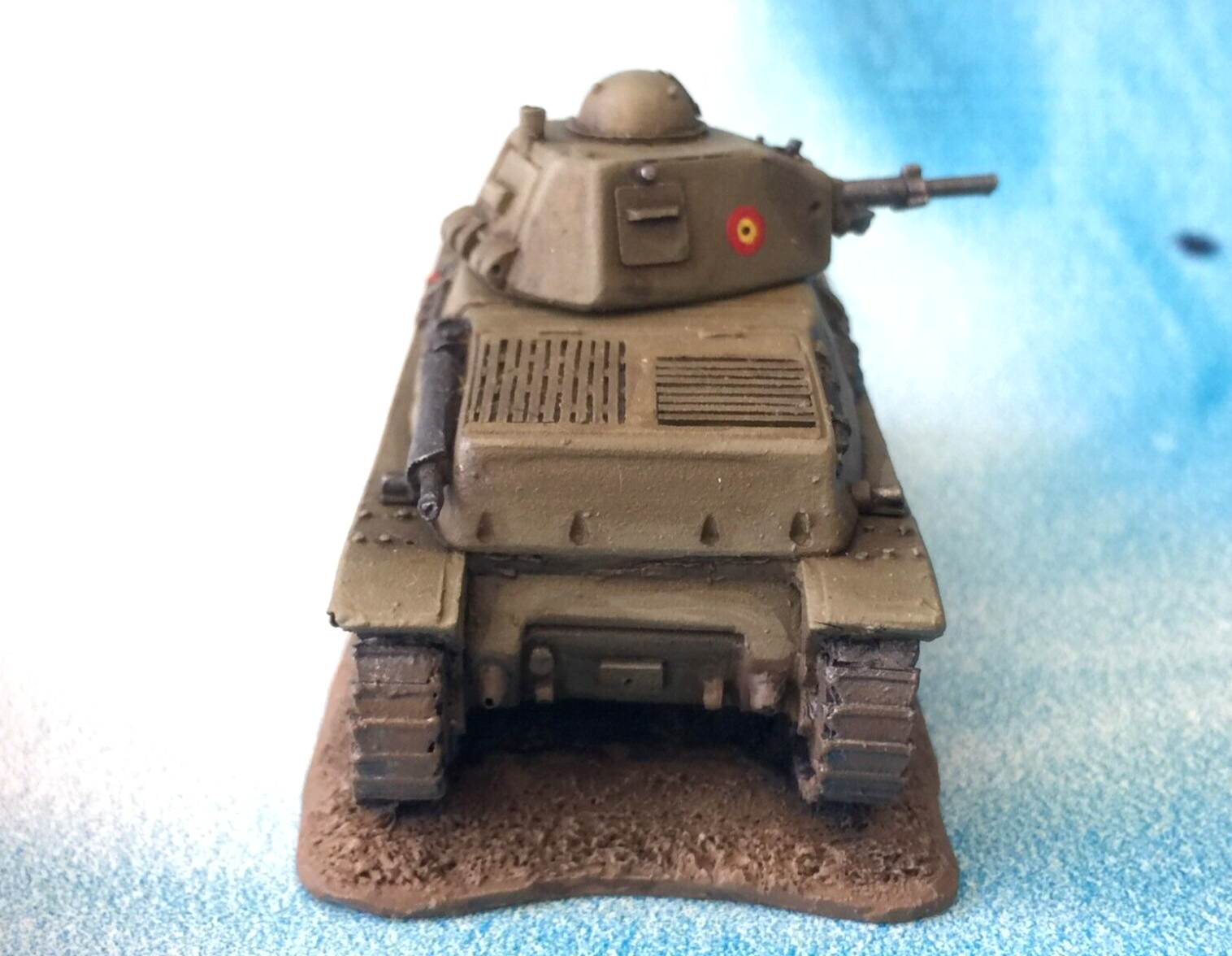 Medium Tank Professionally Hand Painted s308