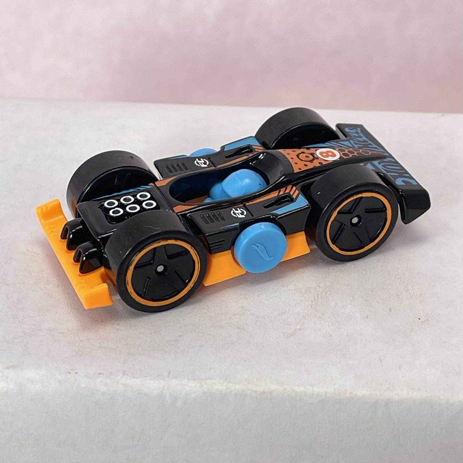 Hot Wheels 2025 Flippin Fast Orange Black Blue 1:64 Mainline Diecast Car