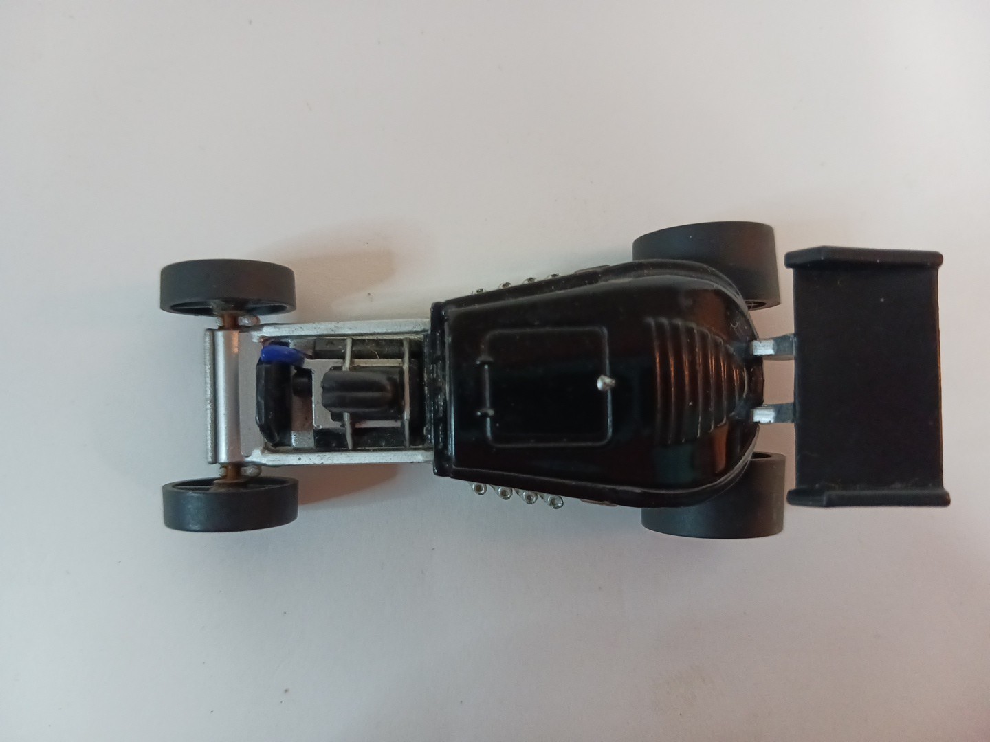 ERTL Hi Roller Hot Rod Rat Rod Lowrider Dragster Black Flames