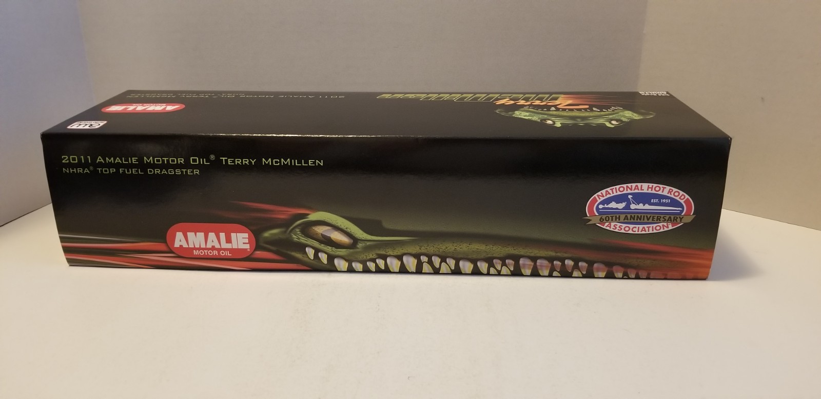 Terry Mcmillen 2011 AMALIE MOTOR OIL NHRA Top Fuel Dragster 1/24 By AUTO WORLD