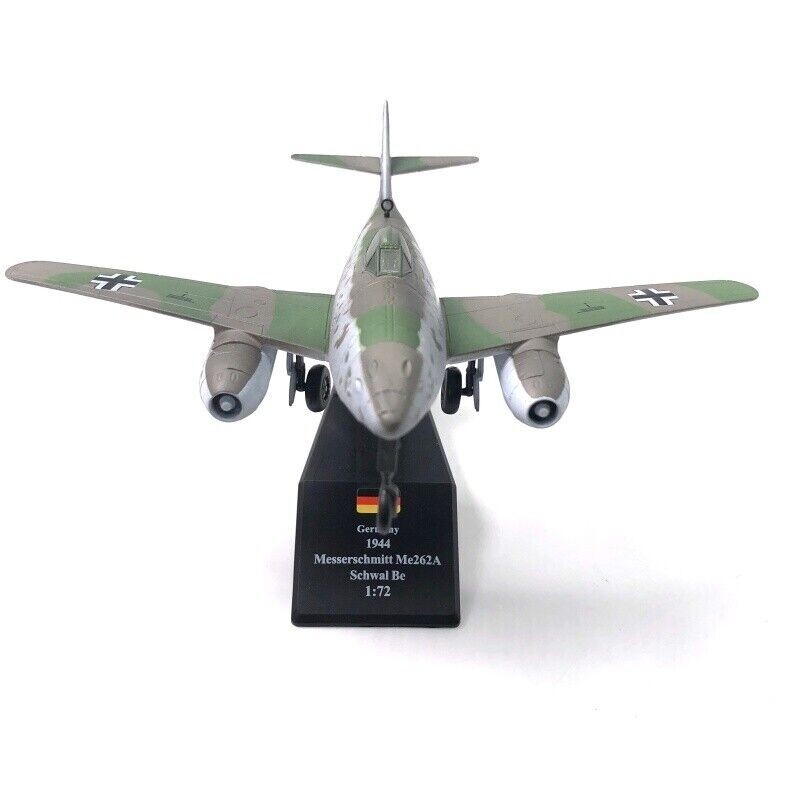 1:72 WW2 Messerschmitt Me 262 Schwalbe Fighter Model Diecast Military Collection