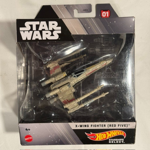 STAR WARS HOT WHEELS SELECT STARSHIPS Various Mattel Ships Die-Cast Metal
