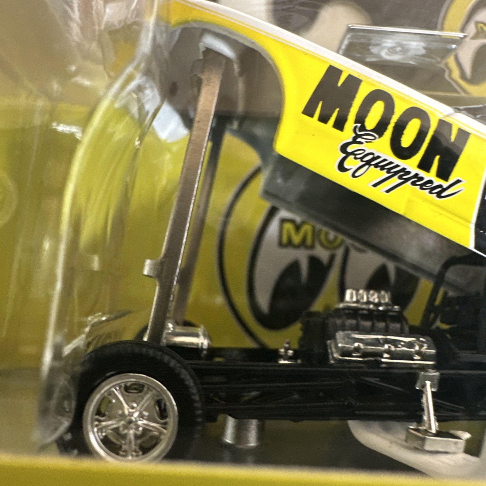 1969 Ford Mustang Funny Car MOON EYES M2 Machines S149 25-120 New in Package