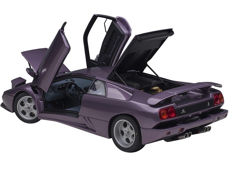 LAMBORGHINI DIABLO SE30 JOTA VIOLA PURPLE 1/18 MODEL CAR BY AUTOART 79142
