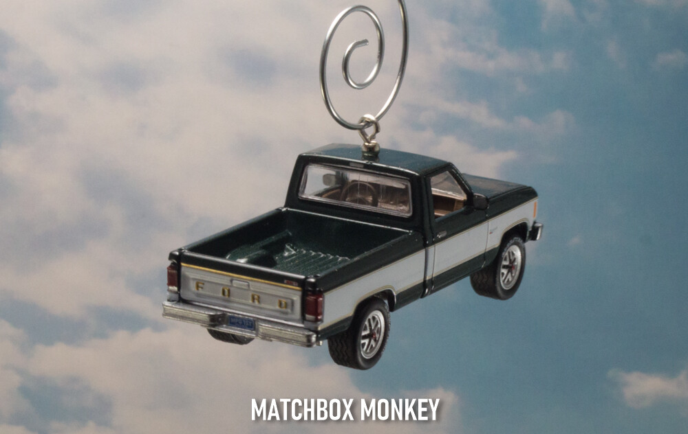 1983 Ford Ranger XL Pickup Truck Custom Christmas Tree Ornament 4X4 RARE Adorno