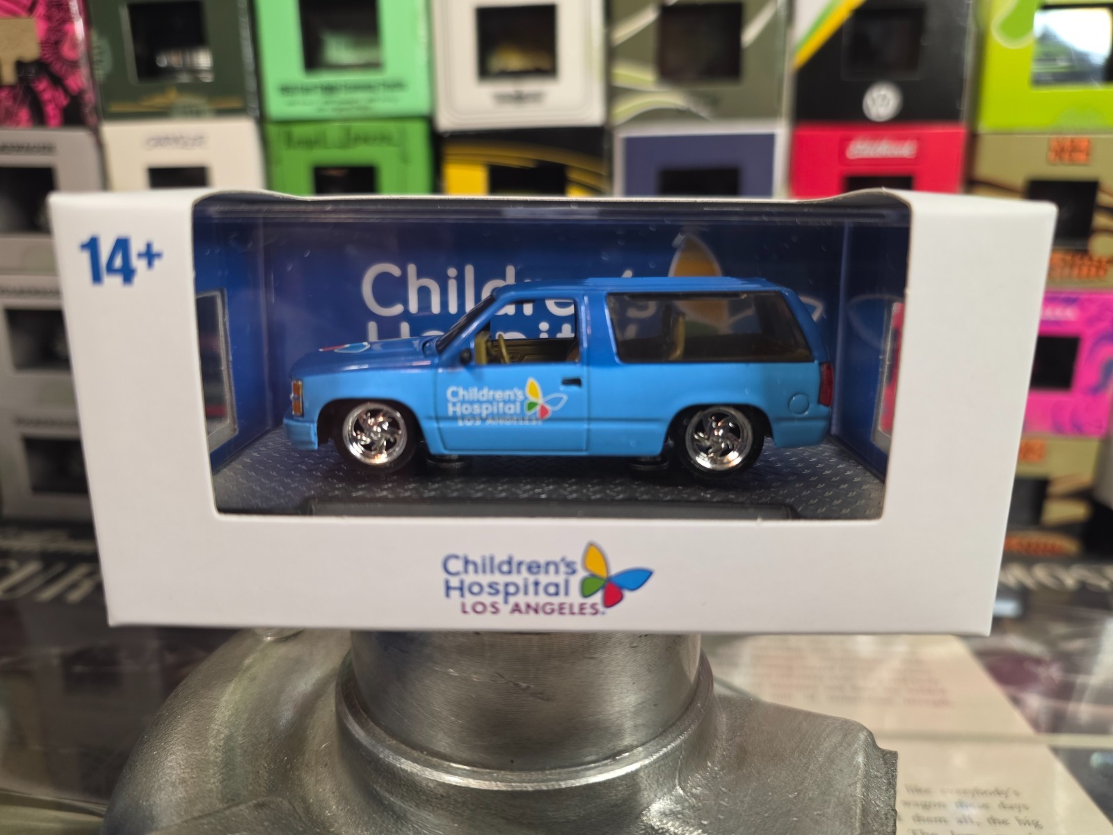 M2 Machines Children’s Hospital 1997 Chevrolet Tahoe S153 Chevy GMC 1 of 2000pcs