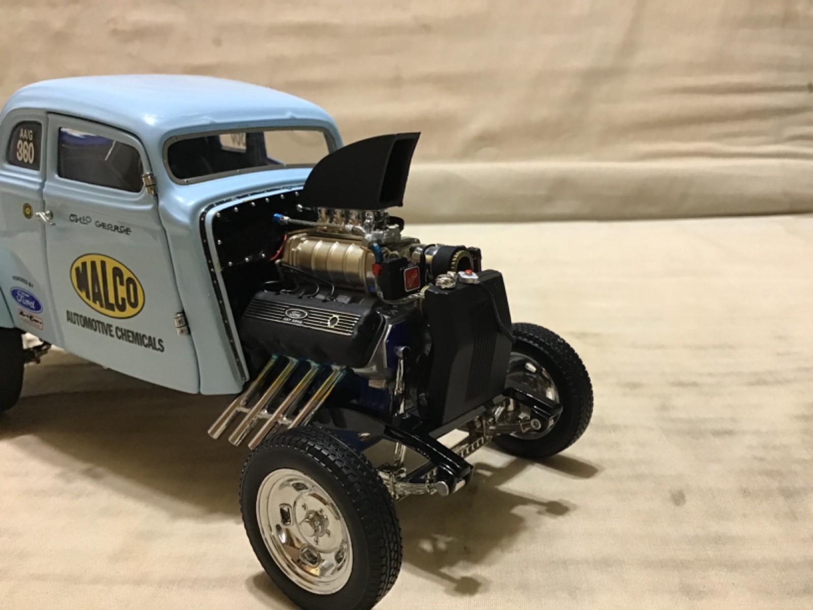 OHIO GEORGE MONTGOMERY 1933 WILLYS GASSER 1/18 PRECISION MINIATURES NHRA PRM04