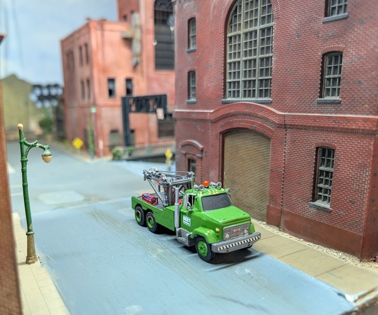 1/87 HO Scale Custom Built 3D Printed 1970 GMC 9500 Heavy Duty Wrecker Tow Truck