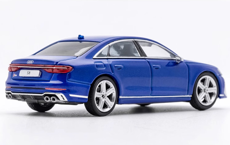 GCD 1/64 Scale Audi S8(D5) Diecast Car Model Toy Collection Gifts 4 Colors