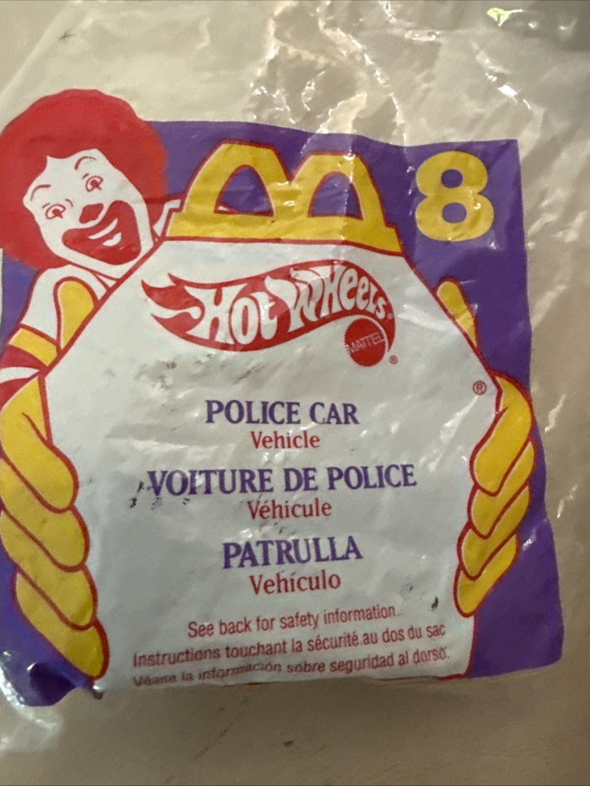 McDonald’s Hot Wheels 1997 Collection #6. #7. #8. #9. #10