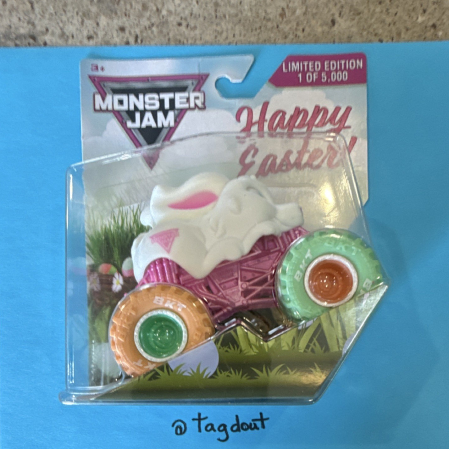 Spin Master Monster Jam Easter Bunny Limited Edition 1 of 5,000 1:64 Diecast