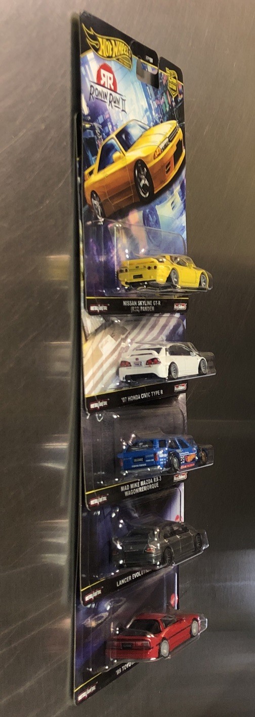 HOT WHEELS 2025 RONIN RUN II CAR CULTURE ( SET OF 5 ) HONDA CIVIC NISSAN TOYOTA