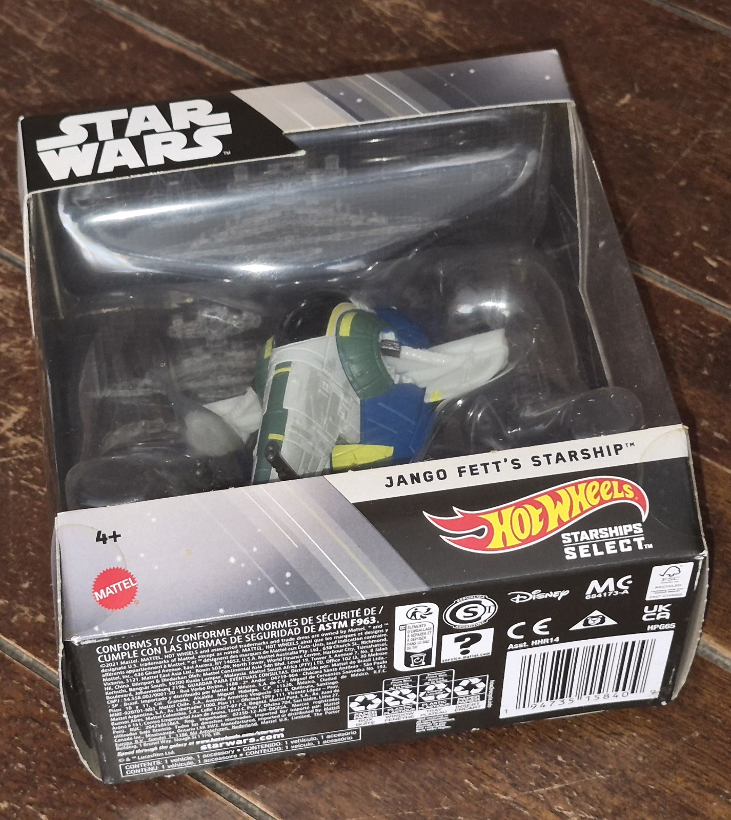 Hot Wheels Star Wars Starships Select (2021) #09 JANGO FETT’S STARSHIP #HPG65