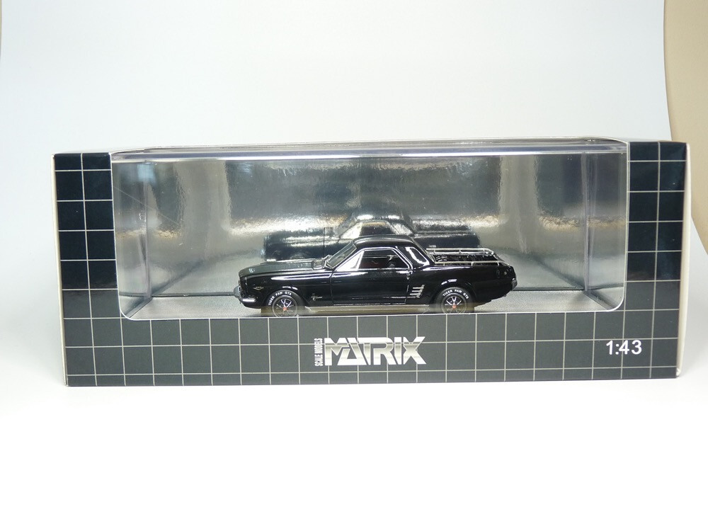 Matrix MX20603-111 1/43 1966 Ford Mustang Mustero Pickup Resin Model Car