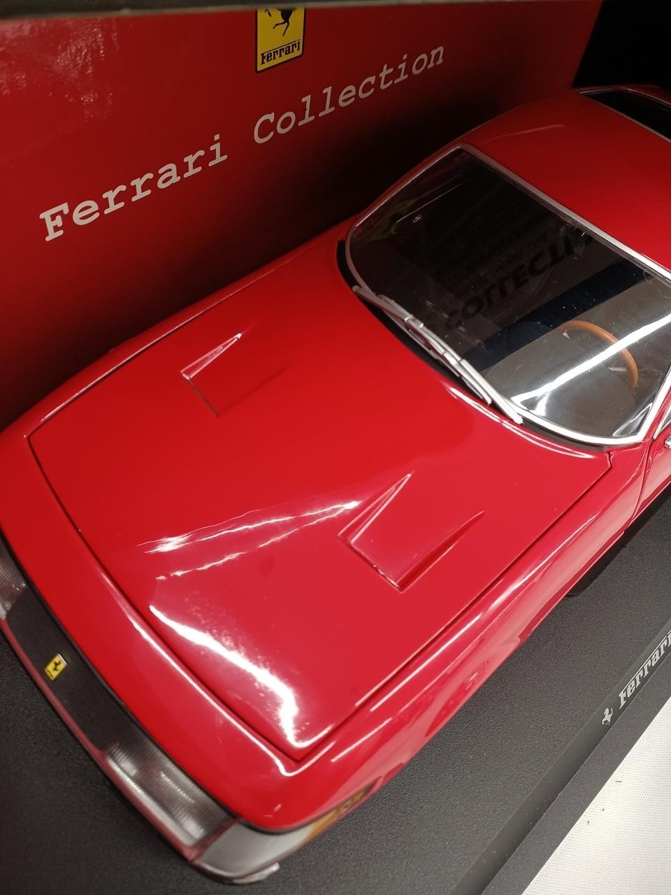 Kyosho Ferrari Collection 1/18 Diecast Model Car Display Used from Japan