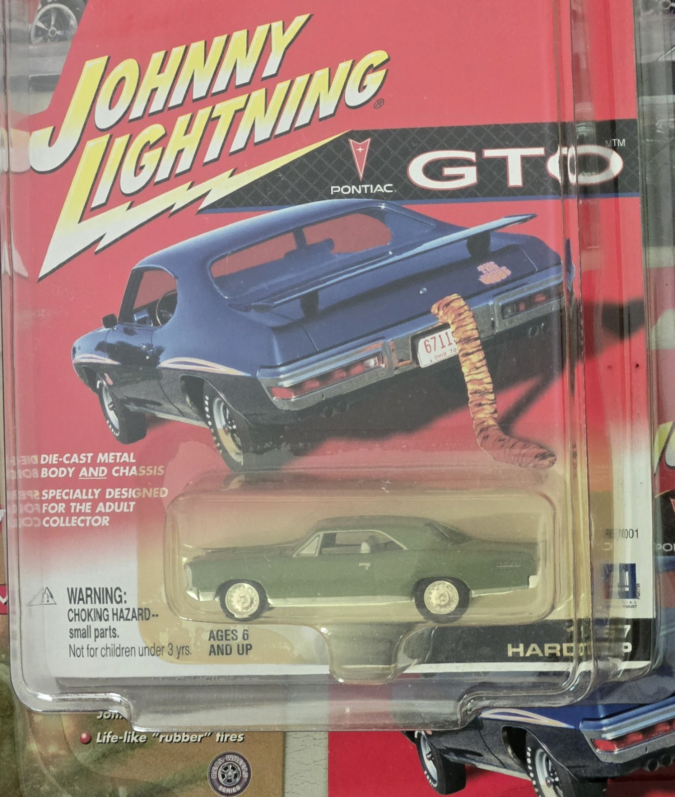 Johnny Lightning 1967 Pontiac GTO Muscle Cars 1:64 Lot of 5