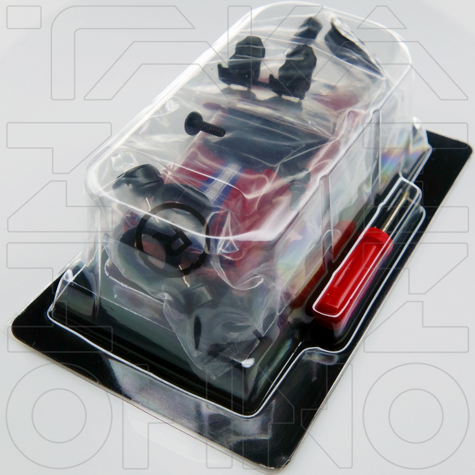 Ferrari 458 Speciale A KYOSHO 1:64 COLLECTION 12 Rosso Corsa Red + Black Rim NIB