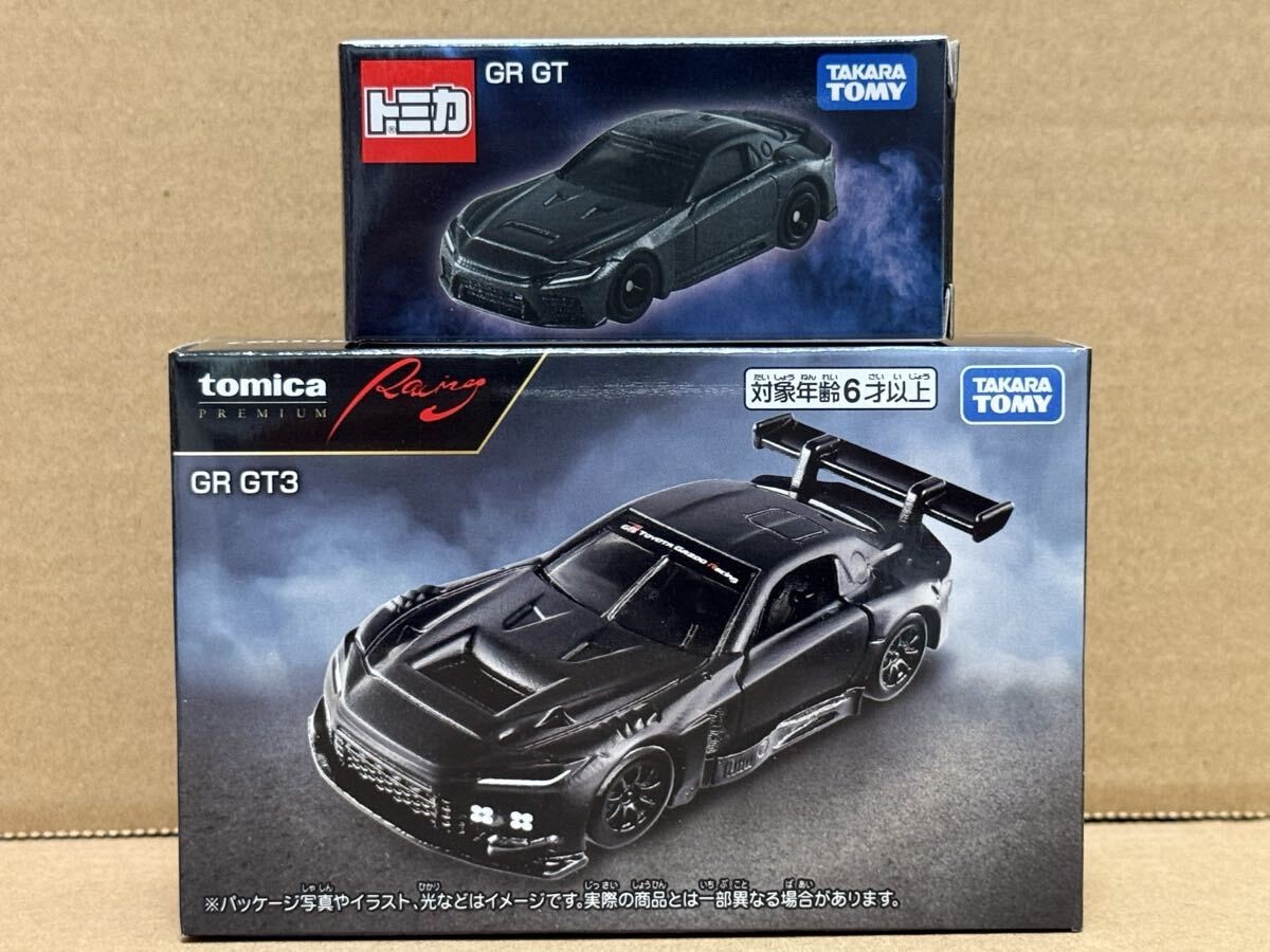 Tomica Toyota GR GT + Tomica Premium Racing GR GT3 Set