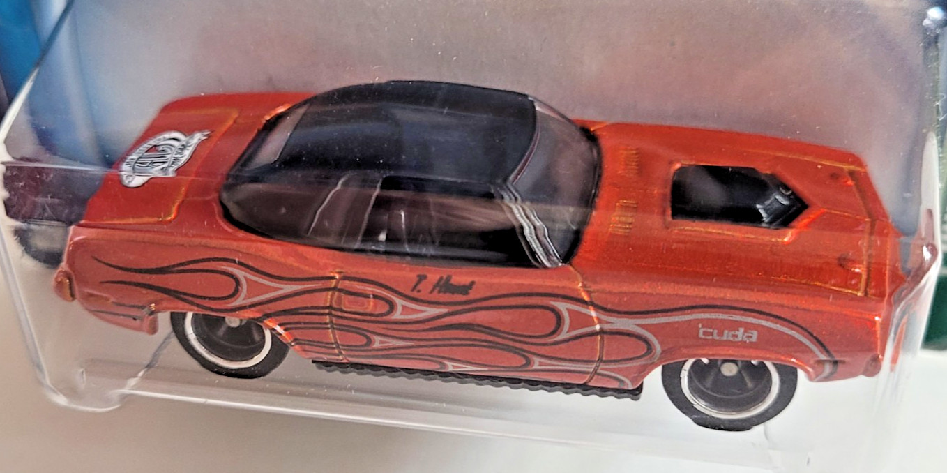 Hot Wheels 2003 Treasure Hunt Series 1971 Plymouth GTX Barracuda Metallic Red