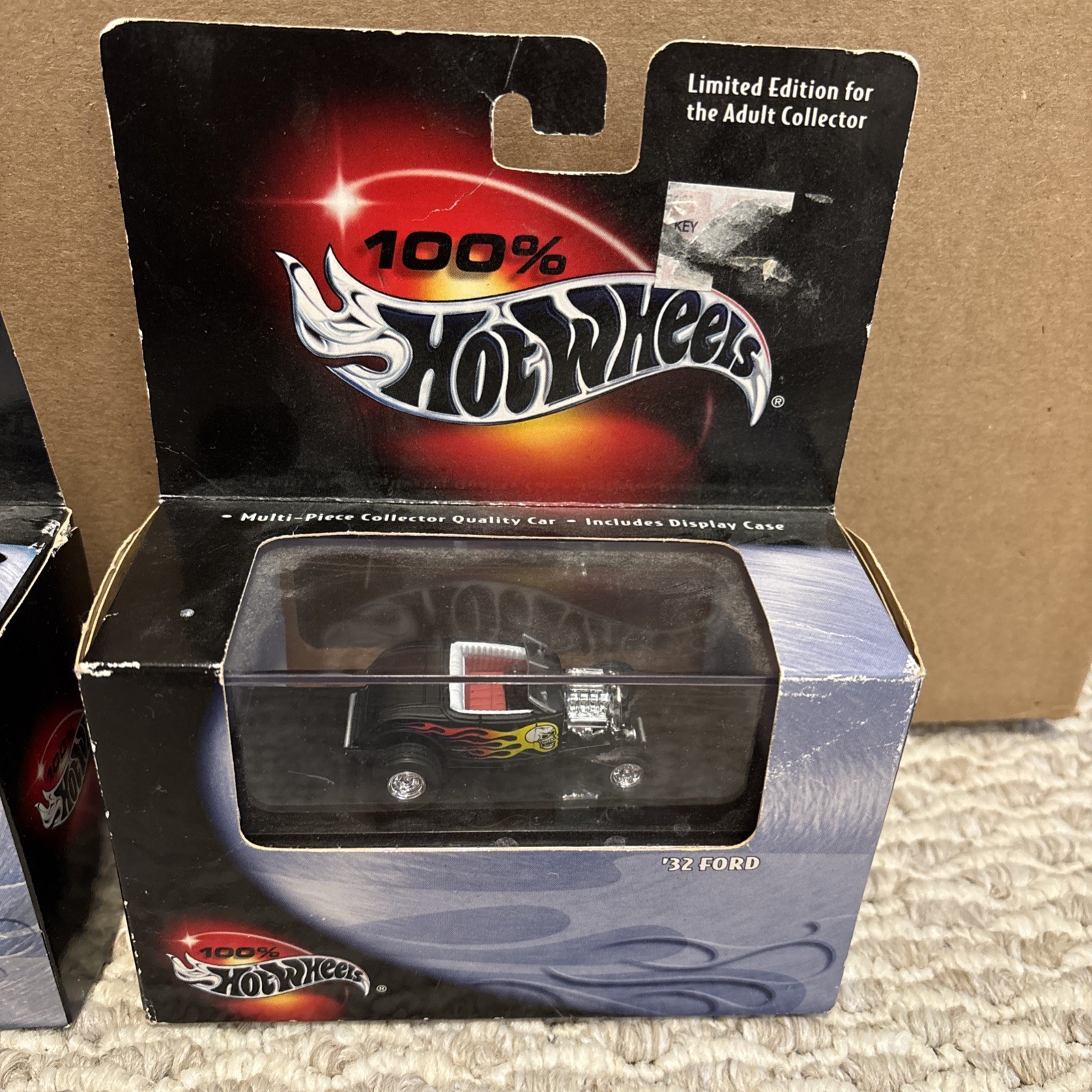 LOT [2] BOXED 2002-03 HOT WHEELS 100% SERIES 1932 FORD PICKUP & CONVERTIBLE