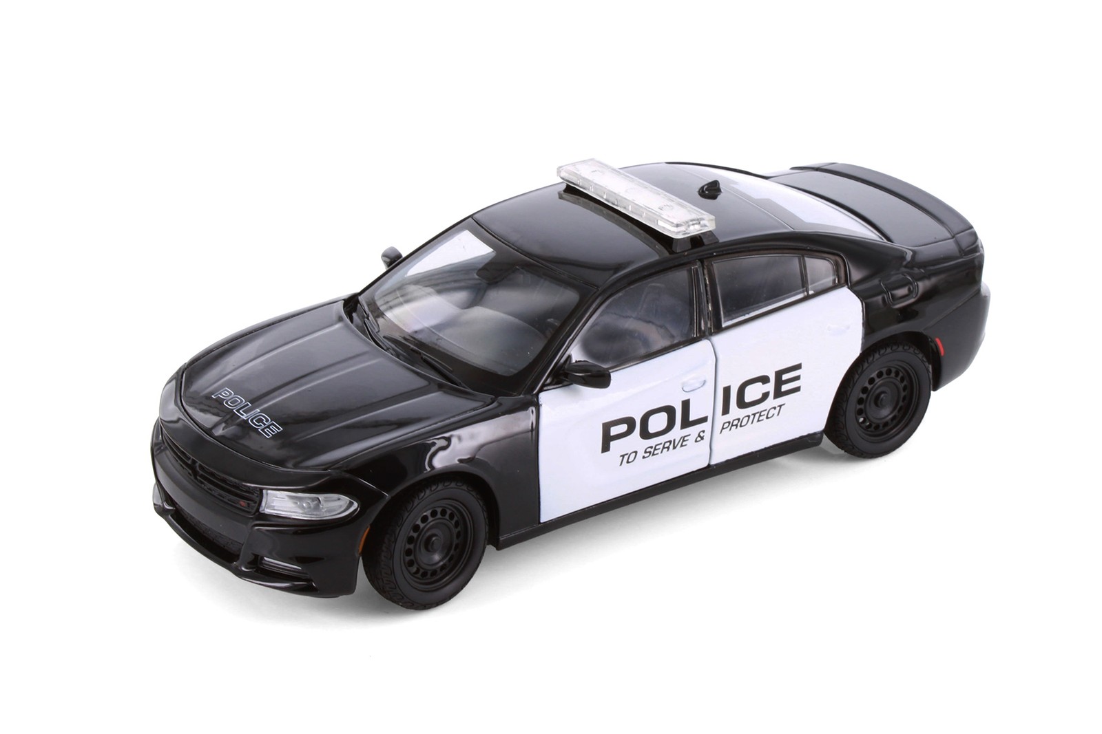 BOX OF 4 2016 DODGE CHARGER PURSUIT POLICE 1/24 DIECAST CAR SHOWCASTS 24079P/4D
