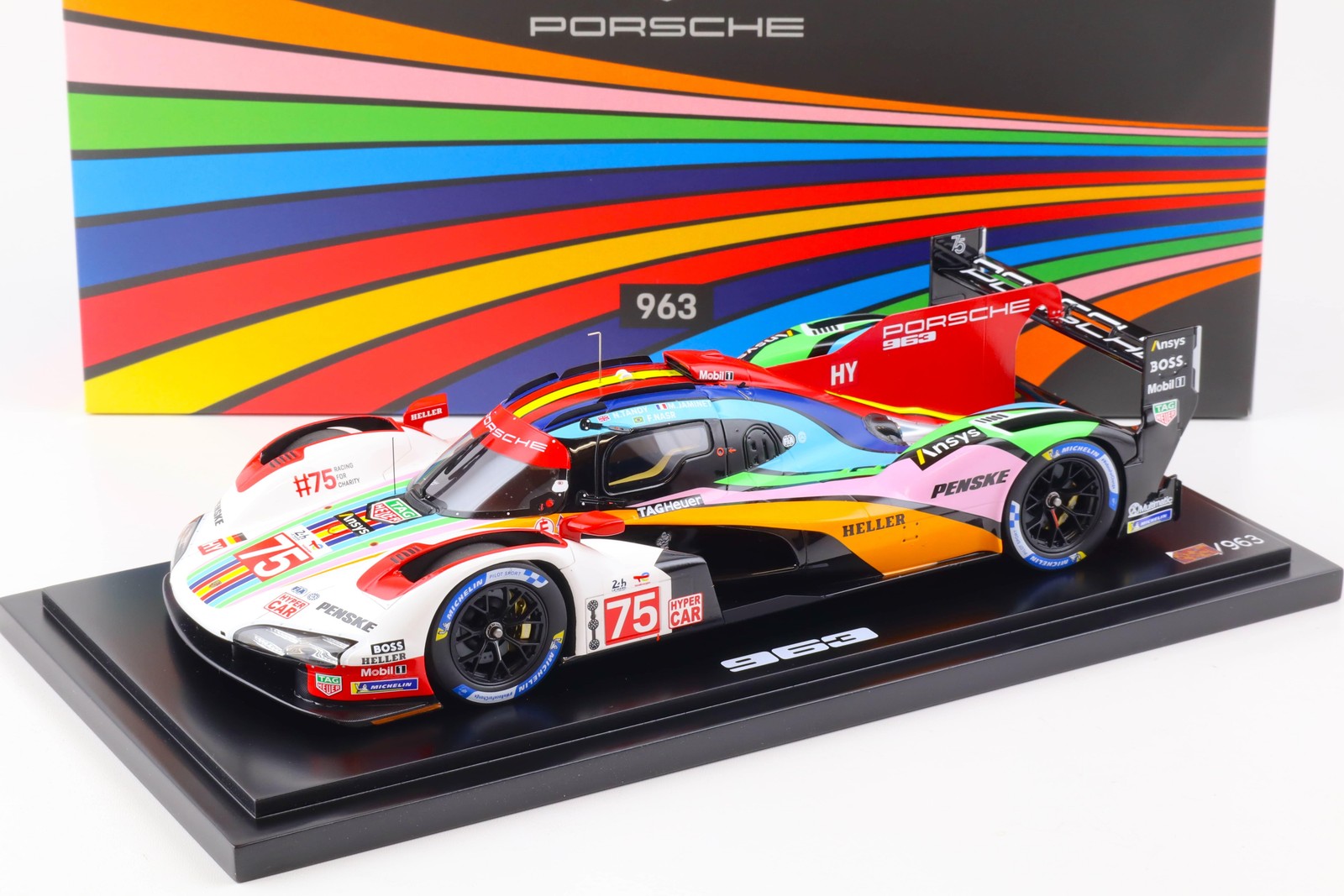 1:18 Spark Penske Porsche 963 – 24h Le Mans #75 Jaminet, Nasr 2023 WAP DEALER