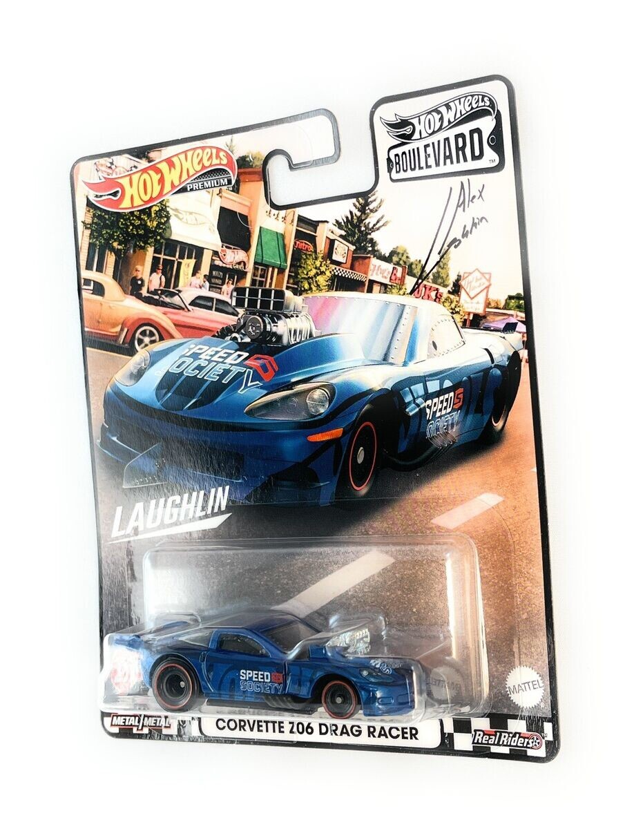 Hot Wheels 1:64 Corvette Z06 Drag Racer Diecast Car – GRL96