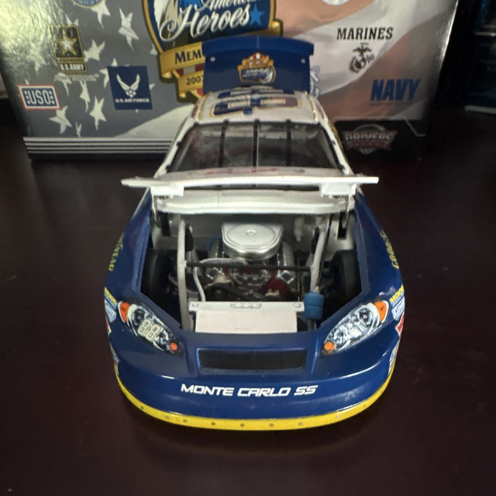 Motorsports Authentics 1:24 Shane Huffman #88 2007 Chevy Monte Carlo SS Diecast