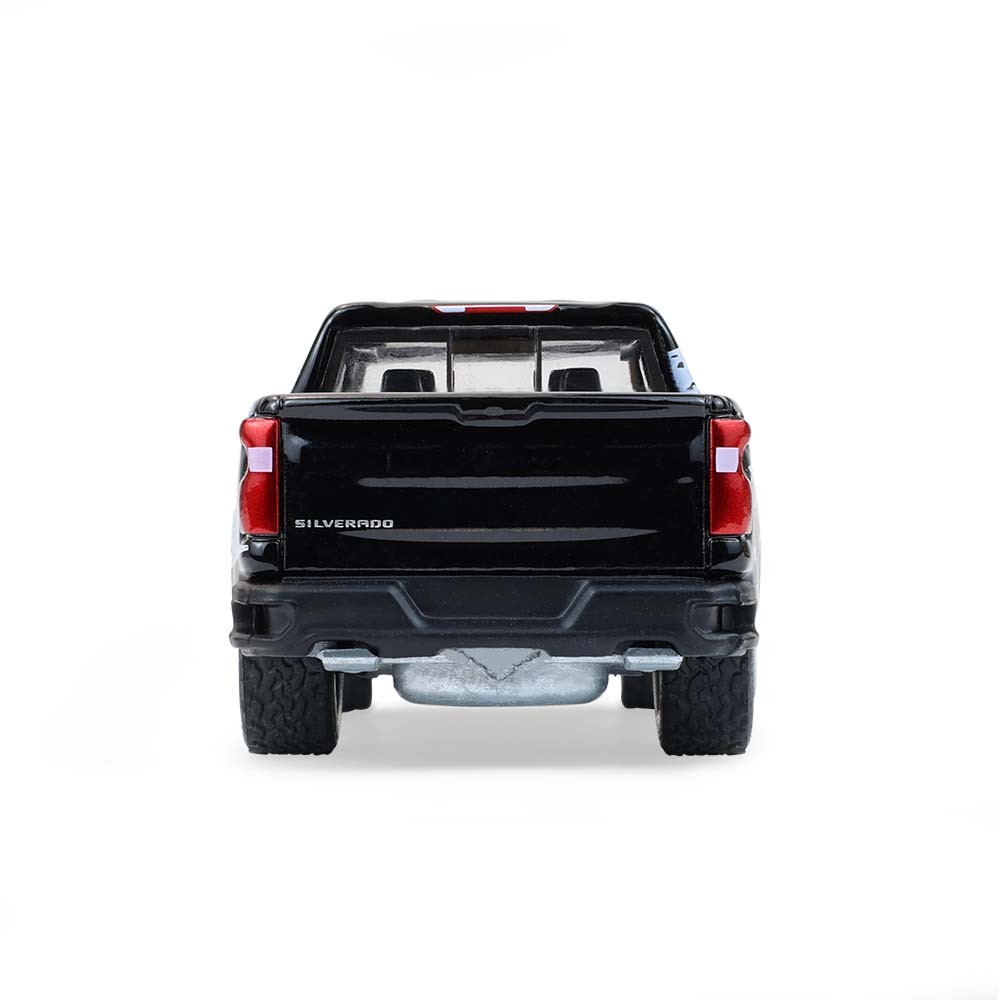 1/64 2023 Chevrolet Silverado Truck, Stars & Stripes, Blue Collar #14 35300-F