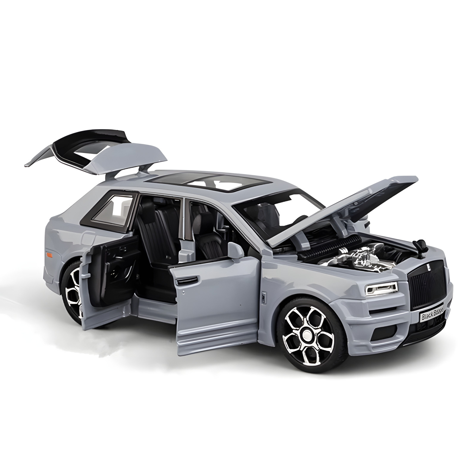 1:32 Rolls Royce Cullinan SUV Alloy Diecast Car Model w/ Sound & Light