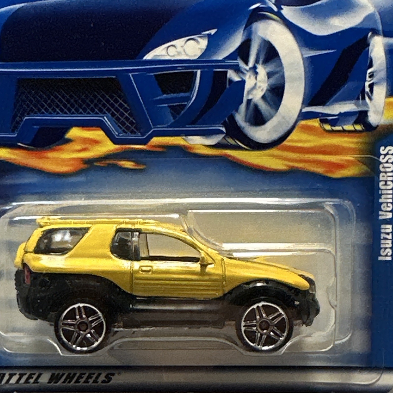 Hot Wheels Isuzu VehiCROSS Yellow/Black 1:64 Diecast Unopened