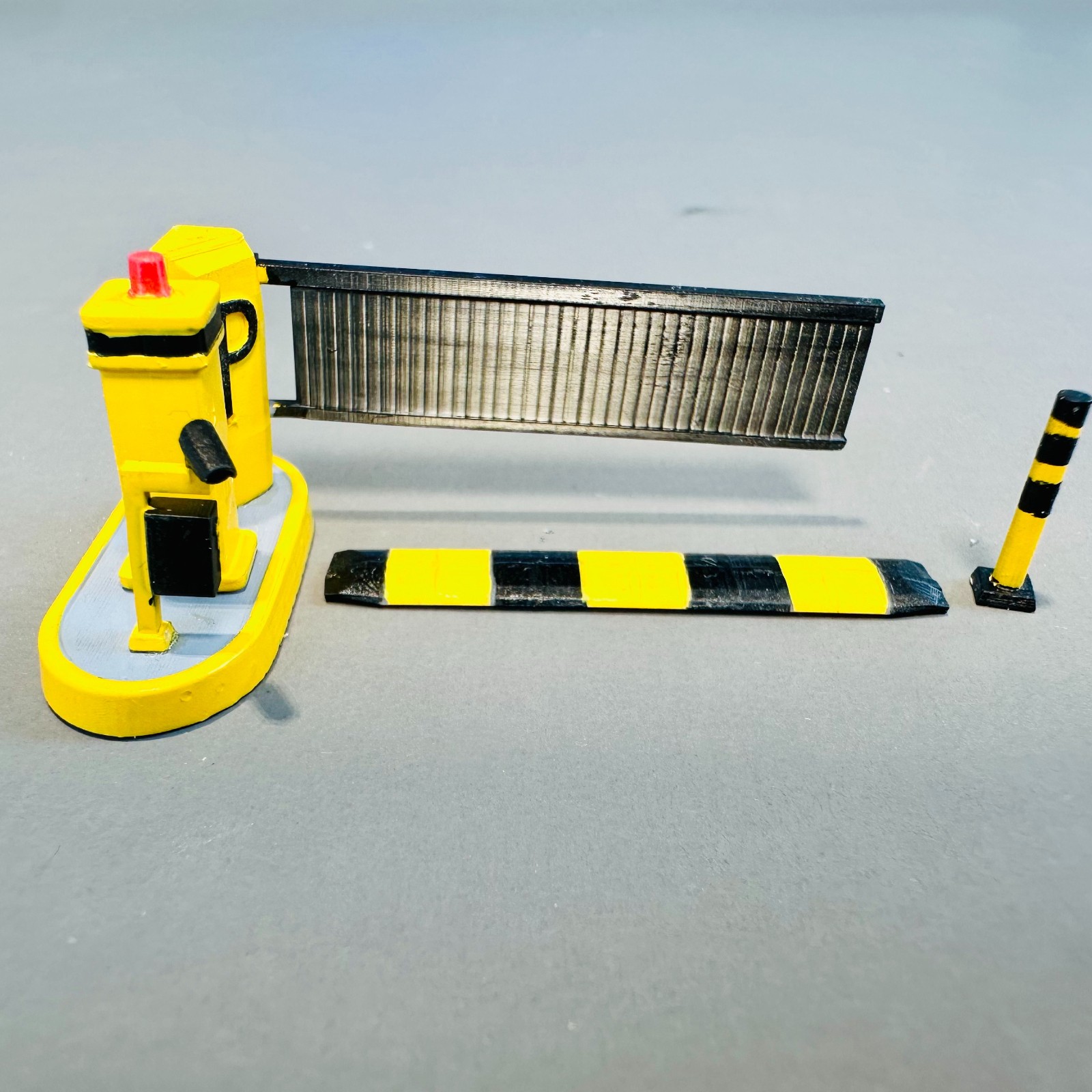 1/64 Parking Lot Toll Booth B Scene Model Accessories Auto Repair Workshop Props