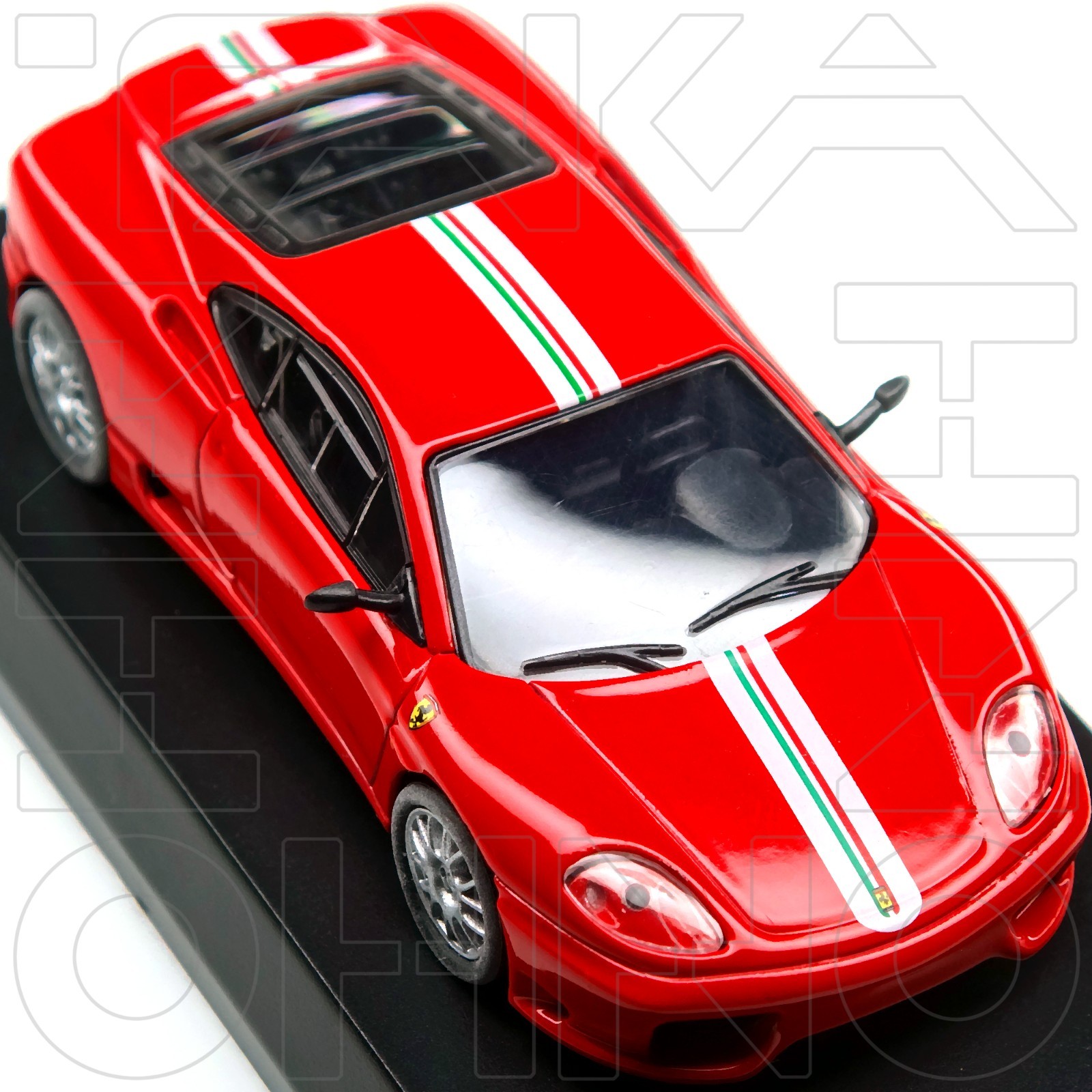Ferrari Challenge Stradale 2003 KYOSHO 1:64 collection 6 Rosso Corsa Red 360