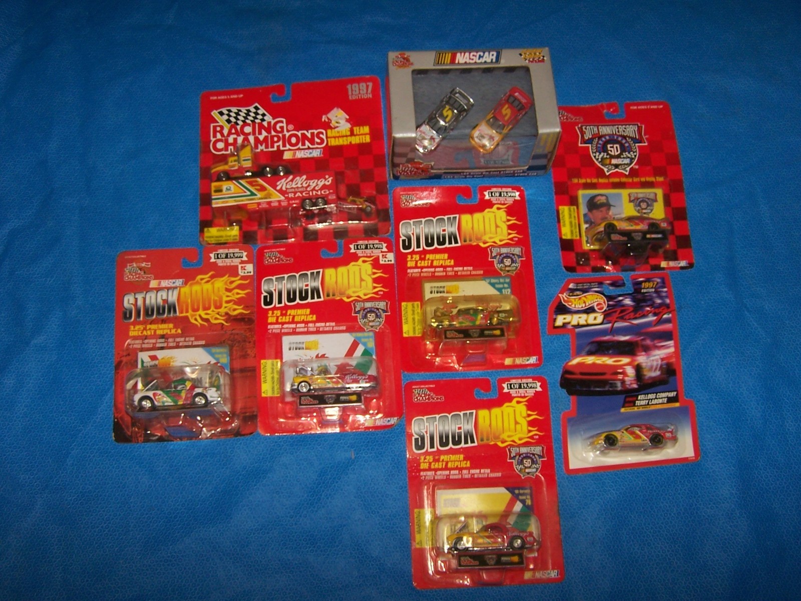 Racing Champions Terry Labonte – NASCAR Collectables Die-cast 1/64 (Lot of 8)