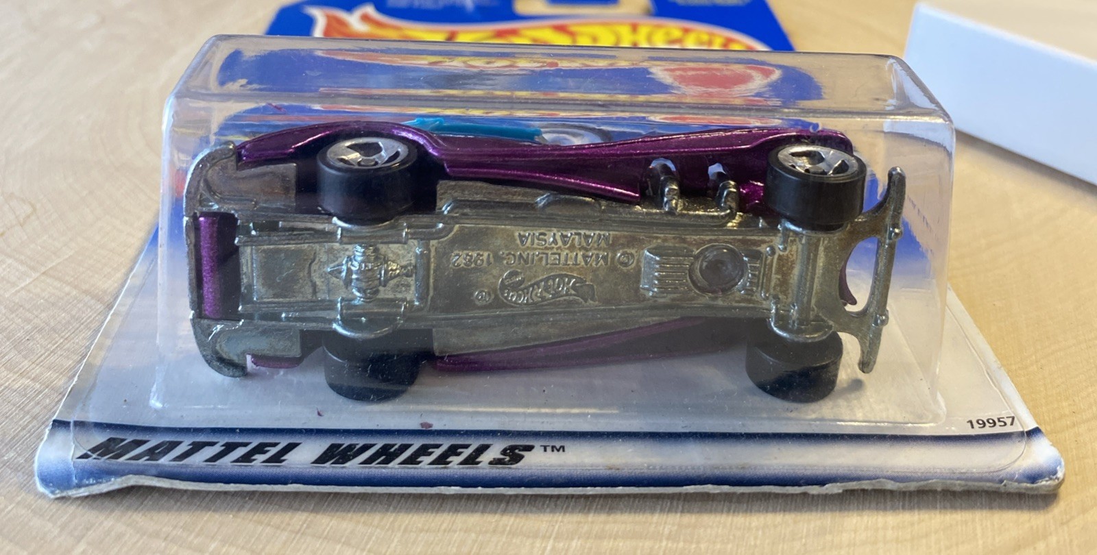 HOT WHEELS MERCEDES 540K #788 (Metallic Purple w/Blue Top)