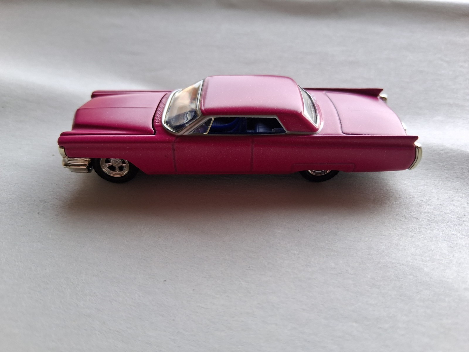 Hot Wheels 100% Hard Rock 2 “Coupe De Ville” *Pink Opening Hood RR Loose