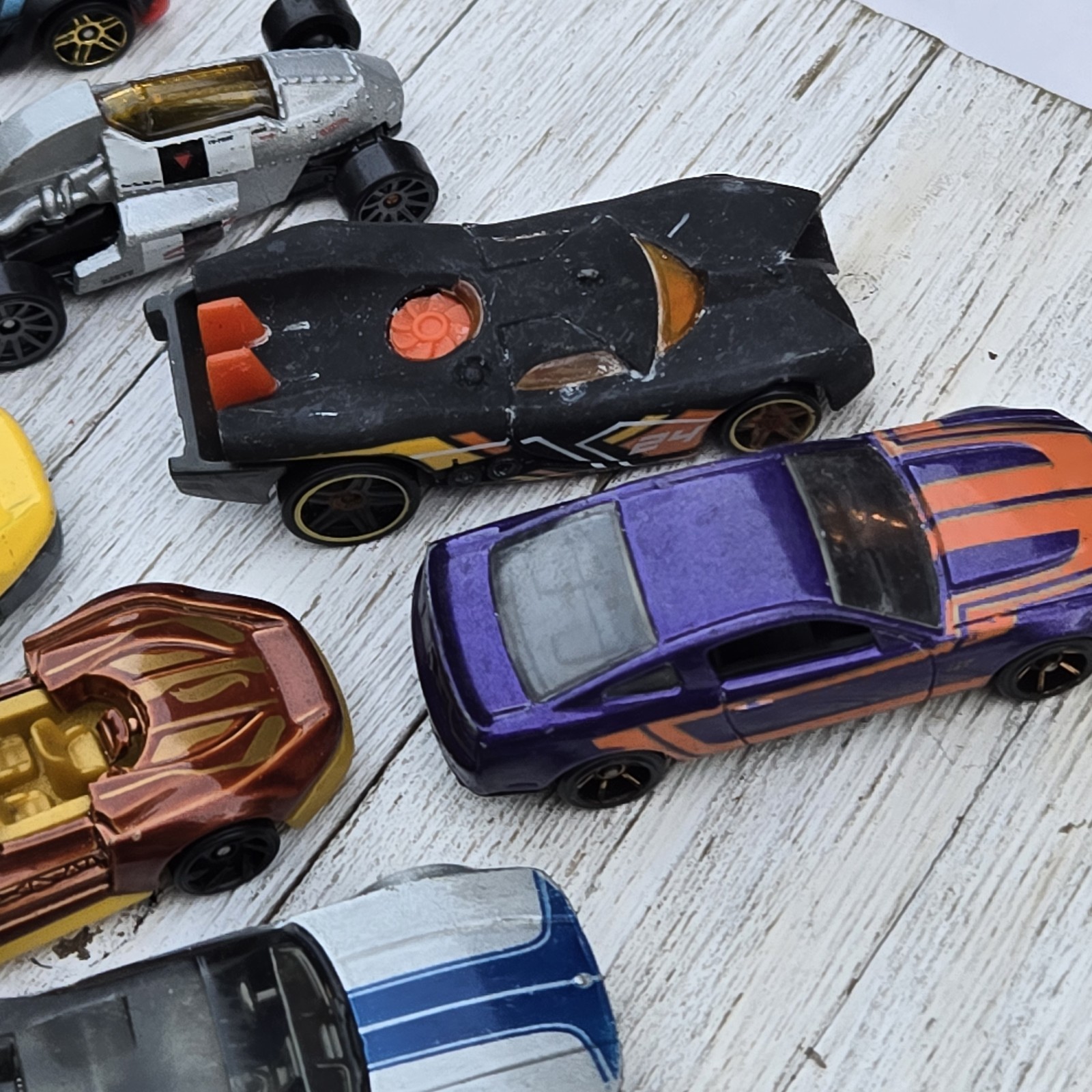 Hot Wheels Lot of 50 Loose Cars Trucks Race Cars Mixed Diecast Mattel VGC
