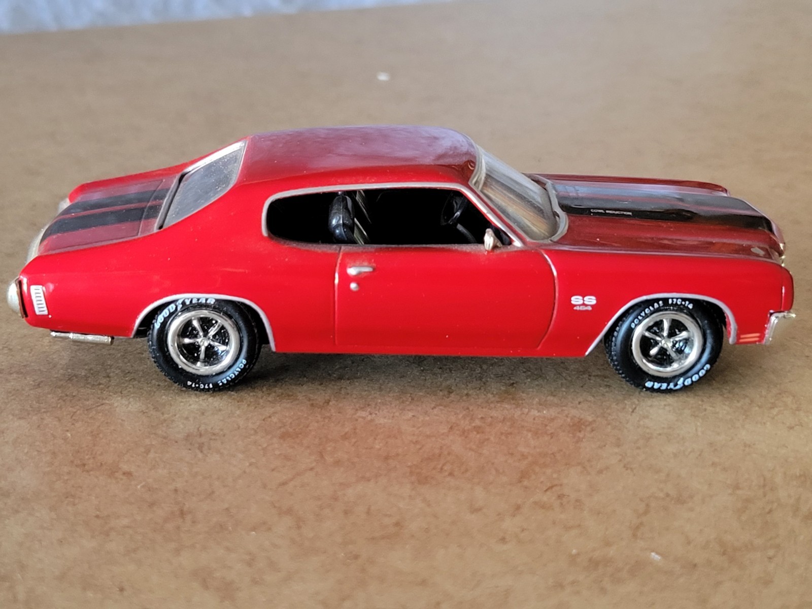 MATCHBOX COLLECTIBLES Muscle Machines 1970 CHEVELLE 454 SS’ in Red YMC01-M 1:43
